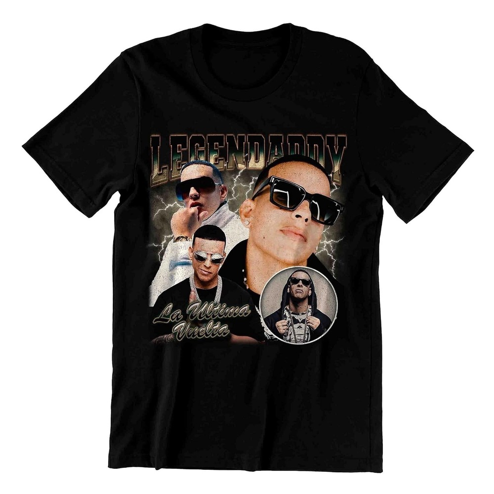 Roseanne Shop Daddy YankeeHip Hop T-Shirt - La Ultima Vuelta Tour 2022